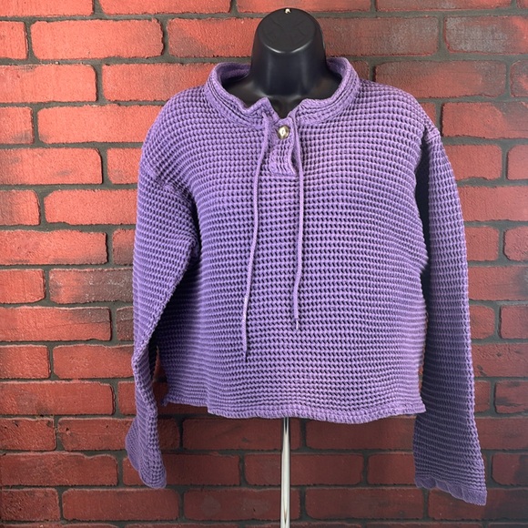 Republic Blues Collection Purple Sweatshirt Textured XL‎ - Picture 1 of 6